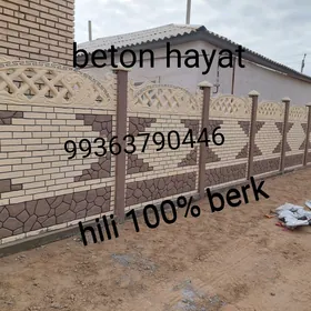 beton zaborlar