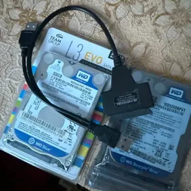 HDD 500GB we kabel