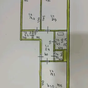 Мир 8 2 этаж 2 комнаты