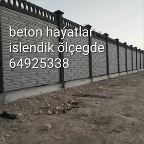 Beton zaborlar