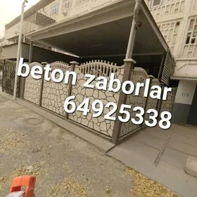 Beton  haýatlar