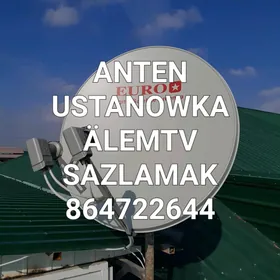 ANTENA/ÄLEMTV/BELET/USTANOWKA