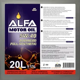 ALFA MOTOR OIL  ýaglary