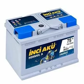Inci akü 75Ah ⚡