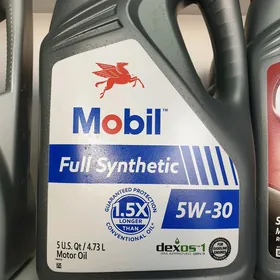 Mobil full synthetic 5W-30ýag