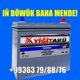Akumulýator ÝIGIT AKÜ 🧿 12V 60AH