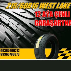 GARAŞARYNA❗TEKER 215/60R16