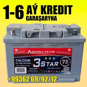 GARAŞARYNA❗Akum 3 STAR 12V 75A