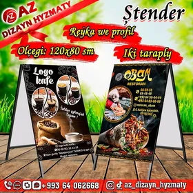 Banner Stendar Stiker Reklama