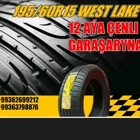 GARAŞARYNA❗TEKER 195/60R15