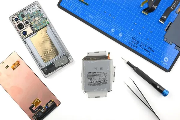 iFixit разобрал Samsung Galaxy S25 Ultra и оценил его ремонтопригодность