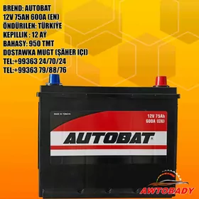 Akumulýator AUTOBAT 12V 75AH