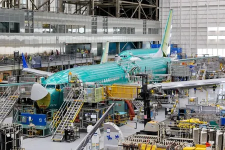 Boeing ýanwarda 45 sany uçar öndürdi, bu Airbus-dan iki esse diýen ýaly köp