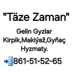 Kirpik,makiyaz,taze zaman