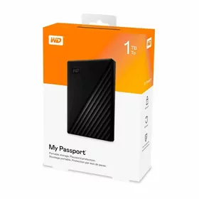 Внешний жесткий диск WD 1TB MY PASSPORT BlaCK