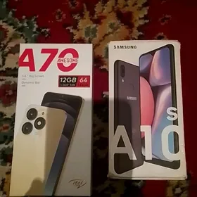 samsung Galaxy a10s .Itel A70