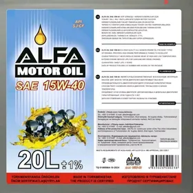 ALFA MOTOR OIL  ýaglary