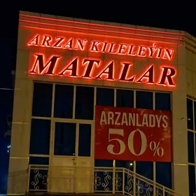 Arzan kileleyin matalar Lebap