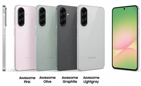 Samsung представила Galaxy A56, A36 и A26 с ИИ-функциями