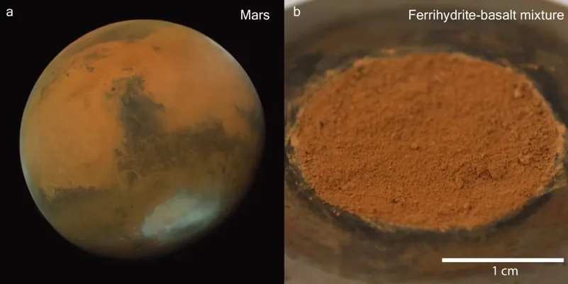 Mars näme üçin gyzyl: alymlar täze çaklamalary öňe sürdi