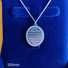 Kümüş klon aýatly kursi