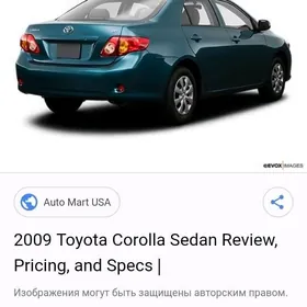 Toyota Corolla 2009