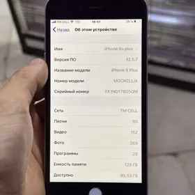 Iphone 6plus 128/91%