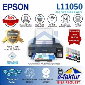 PRINTER EPSON L 11050 4 RENK A3 FORMAT PAKET!!!