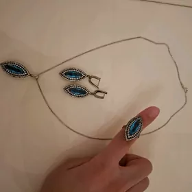 Серебряный комплект