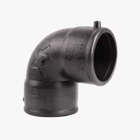 HDPE fizyon tirsek 90°/ Электросварной отвод 90°