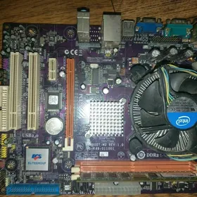 Материнская+ процессор+ 2gDDR2