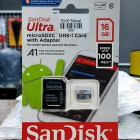 Sandisk çip 16gb