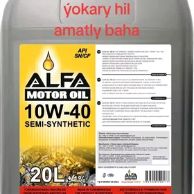 ALFA MOTOR OIL motor, korobka, gidrawlika, kompres