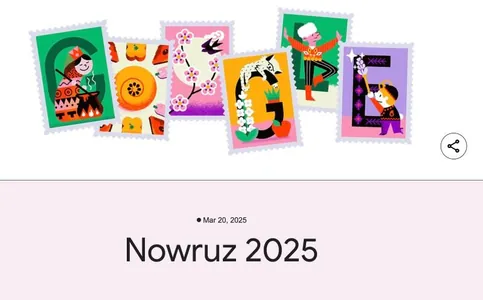 Google Nowruza baýramçylyk dudluny bagyşlady