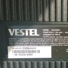 VESTEL 55  model - 55U9850T