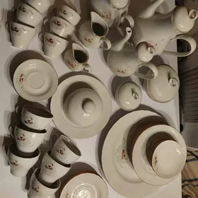 Чайный сервиз фарфор Гдр