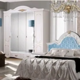 spalny garnitur krowat mebel