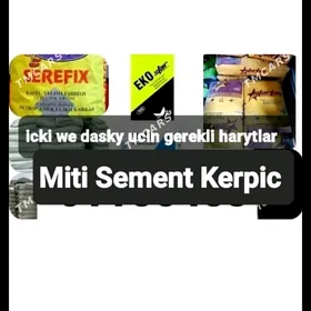 MITI СЕМЕНТ SEMENT MYTY KERPIÇ