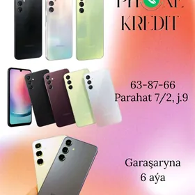 KREDIT Samsung telefonlar