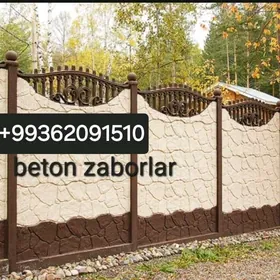 Beton zabor beton haýat
