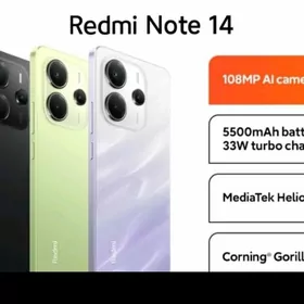 KREDIT 6 AY  REDMI NOTE 14