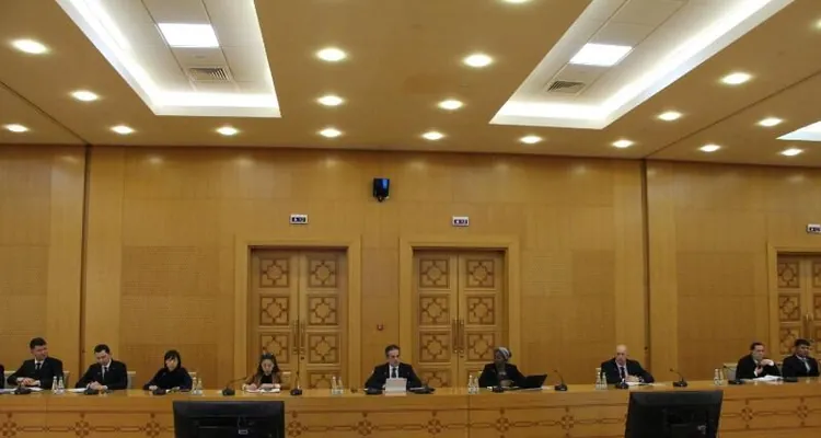 Türkmenistanyň DIM-nde LLDC-3 taýýarlyk görmek boýunça BMG-niň baha beriş missiýasynyň netijelerine garaldy