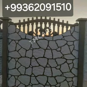 beton zabor beton haýat
