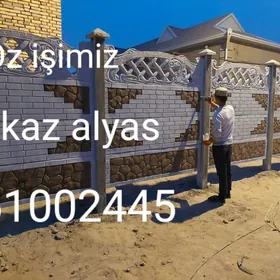 beton zaborlar