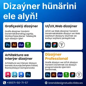 Dizayner hunarini owrenmek
