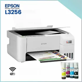 EpsonL3256|️Çap+Skan+Kopir|A4Format|Reňkli