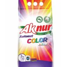 "Aknur Color" awtomat kir ýuwujy poroşok 3 kg