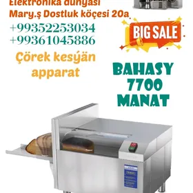 Çörek kesýän apparat
