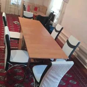 6 adamlyk stul stol kamplekt