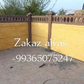 Beton zabor